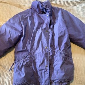 Purple Retro Jumbo Puffer